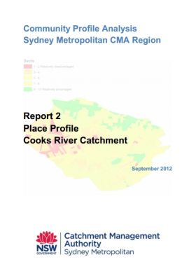 SMCMA Community Profile Analysis - Report 2 Cooks River Catchment