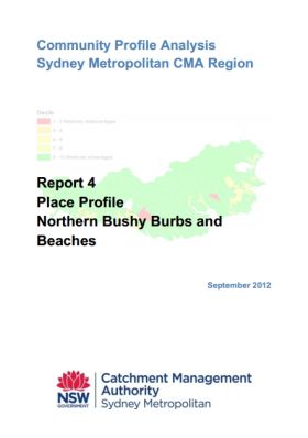SMCMA Community Profile Analysis - Report 4 Northern Bushy Burbs and Beaches