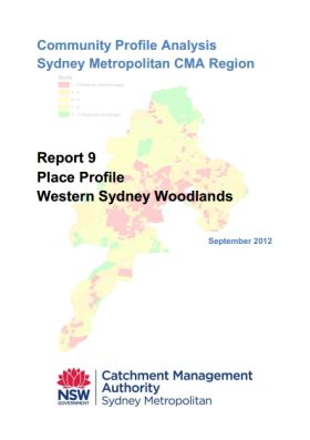SMCMA Community Profile Analysis - Report 9 Western Sydney Woodlands