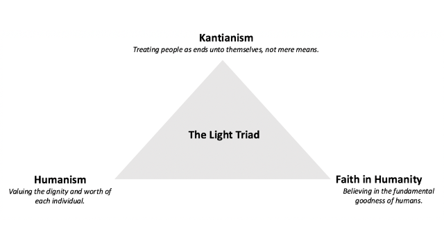 How could the Light Triad help knowledge management?