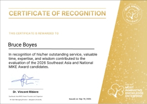 2026 Southeast Asia & National MIKE Award Expert Panelist